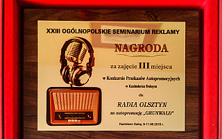 Radio Olsztyn nagrodzone za spot promocyjny o Grunwaldzie!